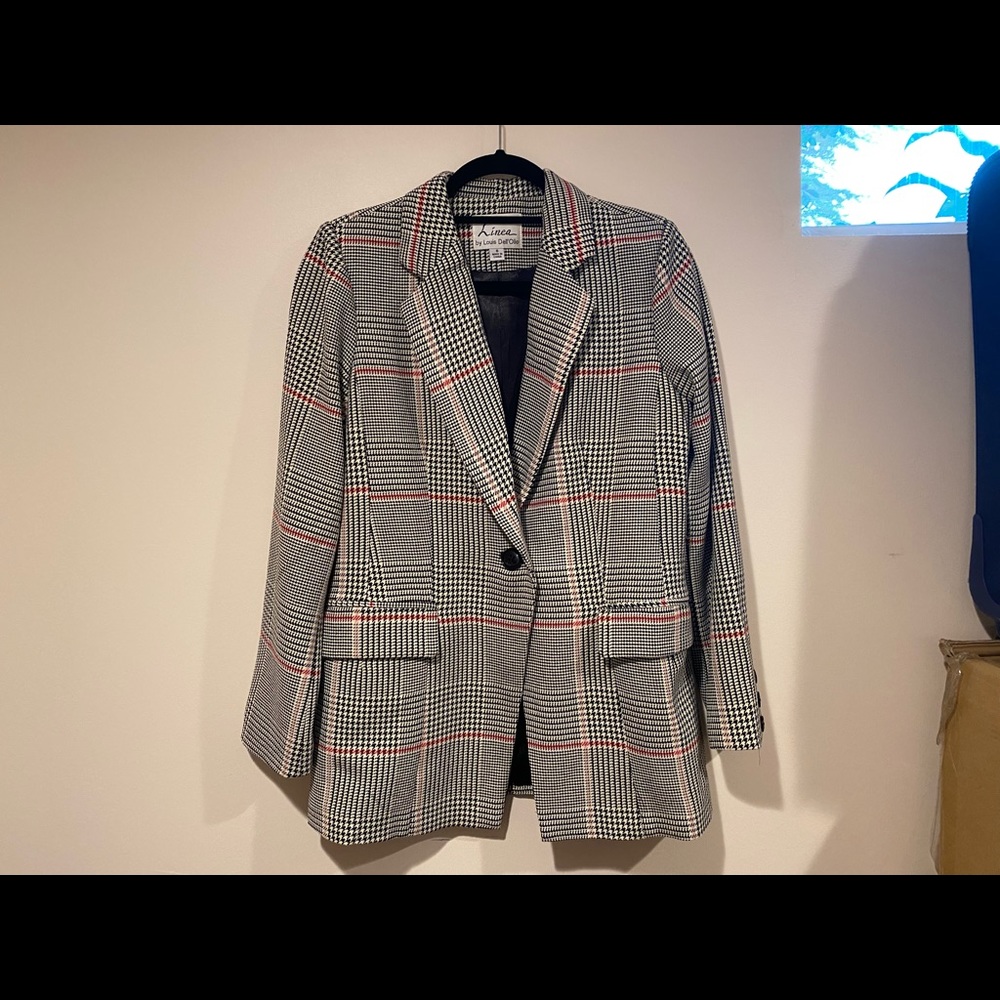 Plaid blazer